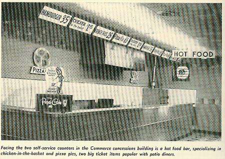 Commerce Drive-In Theatre - Commerce Snackbar 1957